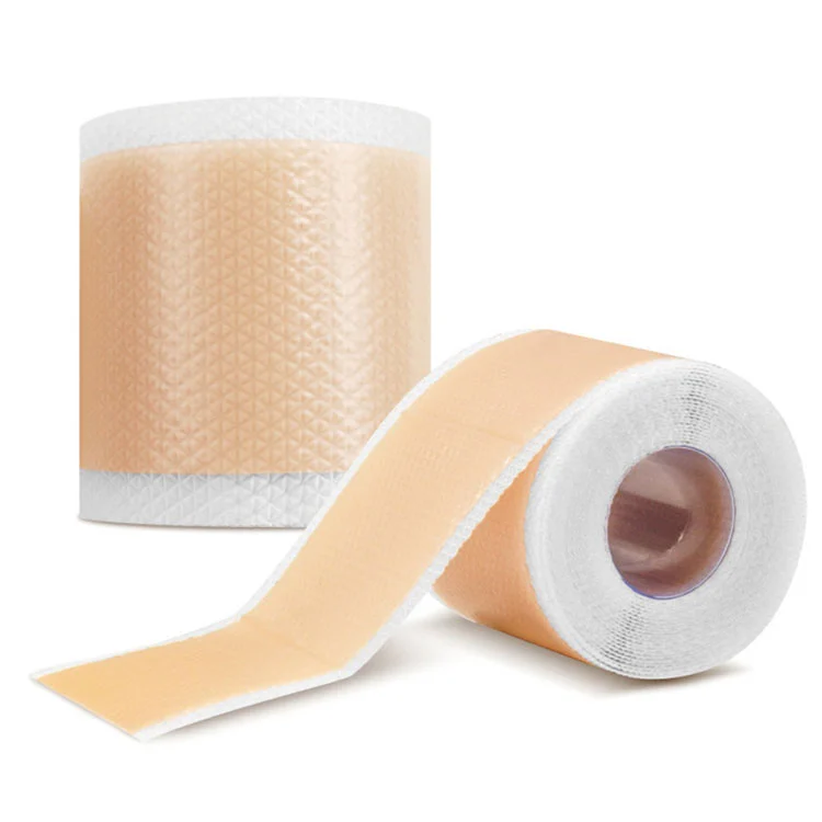 உணர்திறன் வாய்ந்த சருமத்திற்கான நீர்ப்புகா தோல்-நிற வடு திட்டுகள்